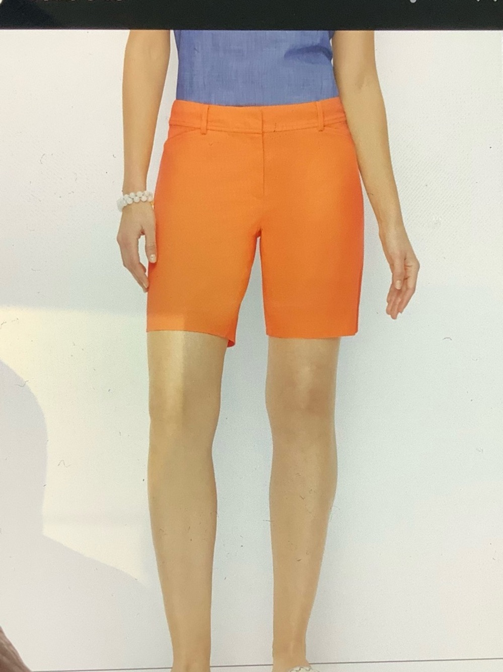 Talbots Mid-Thigh Bermuda Shorts